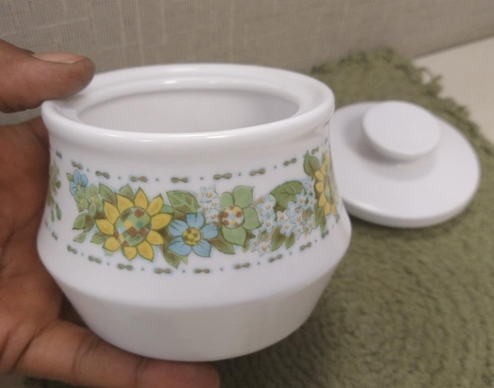 Noritake Progression China Sugar Jar