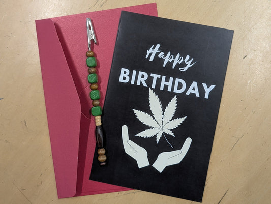 Cannabis Birthday Card